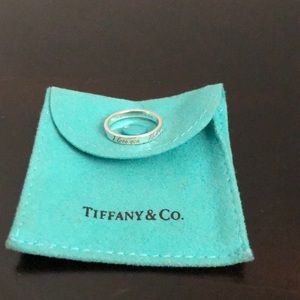Tiffany I love You ring size 6